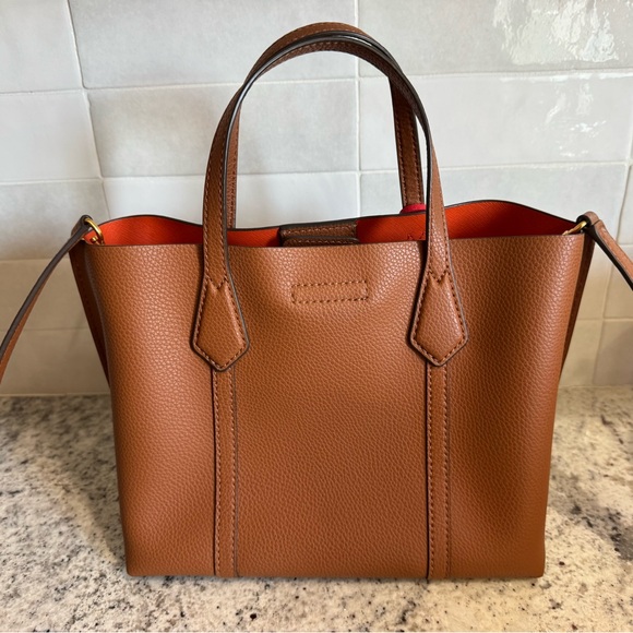 Tory Burch Small Perry Triple Compartment Tote with Crossbody Strap - Picture 2 of 6